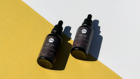 shilajit with hot water in the morning