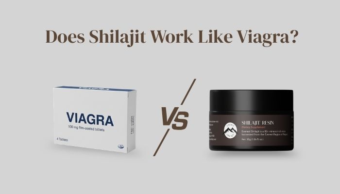 does shilajit work like viagra