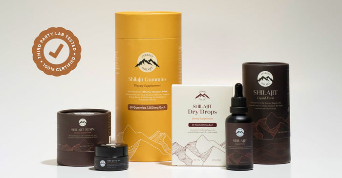 Best forms of shilajit including pure shilajit resin, liquid, tablets, and gummies